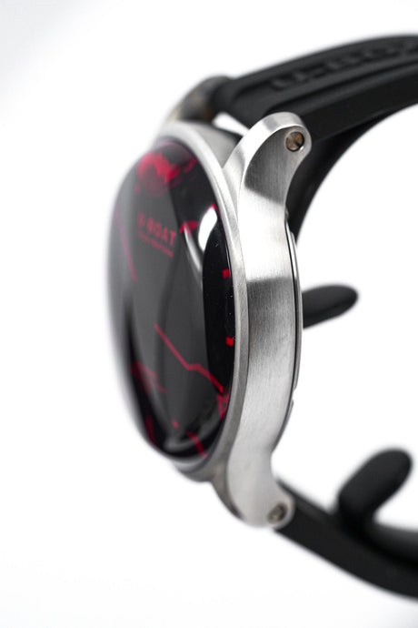 U-Boat Darkmoon 44 Red Sapphire Steel - 2021 EDITION 8465/B - Designer Watch Store