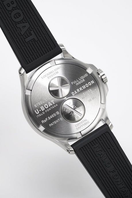 U-Boat Darkmoon 44 Red Sapphire Steel - 2021 EDITION 8465/B - Designer Watch Store