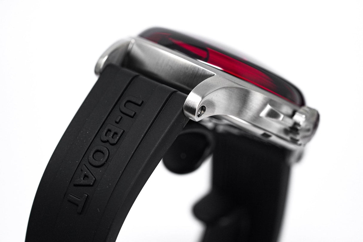 U-Boat Darkmoon 44 Red Sapphire Steel - 2021 EDITION 8465/B - Designer Watch Store