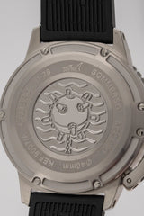 U-Boat Sommerso Diver Black Silicone Strap - Designer Watch Store