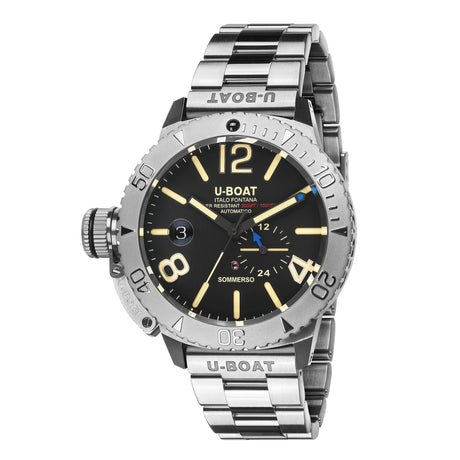 U-Boat Sommerso Diver Stainless Steel - Designer Watch Store