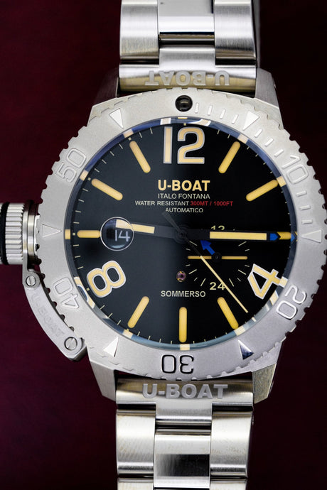 U-Boat Sommerso Diver Stainless Steel - Designer Watch Store