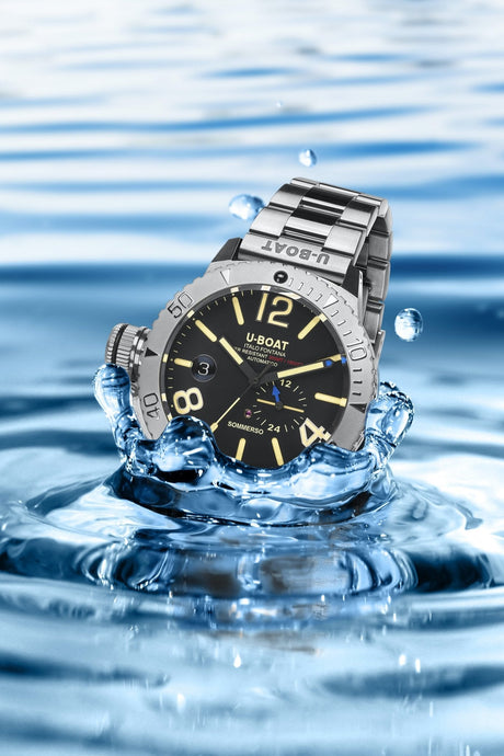 U-Boat Sommerso Diver Stainless Steel - Designer Watch Store
