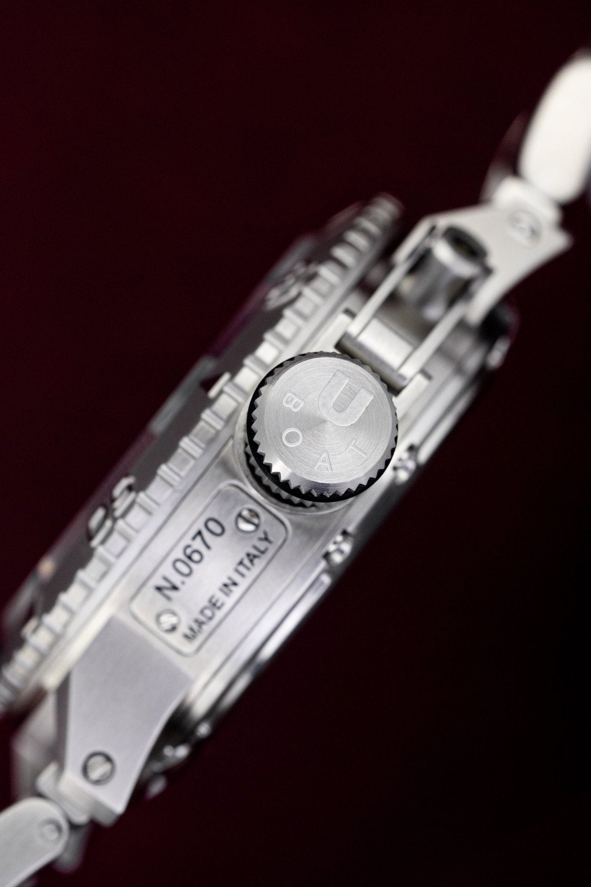 U-Boat Sommerso Diver Stainless Steel - Designer Watch Store