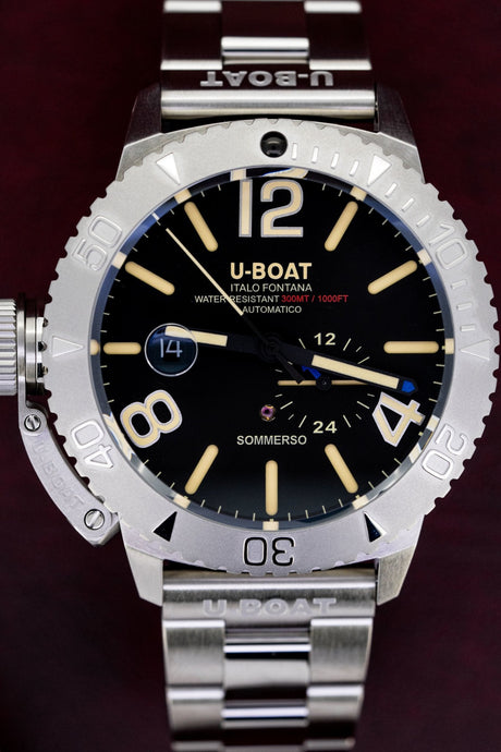 U-Boat Sommerso Diver Stainless Steel - Designer Watch Store