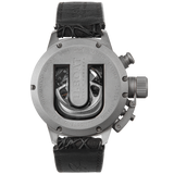 U-Boat Men’s Watch 45mm Classico Titanium Tungsten Chronograph Black
