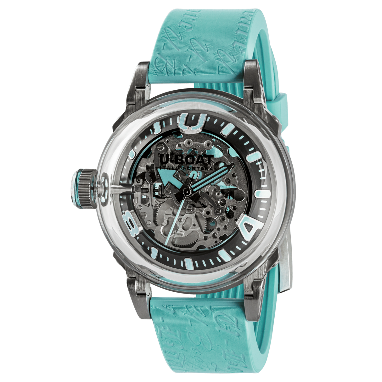 U-Boat Men's Watch 44mm U-65 Automatic Turquoise