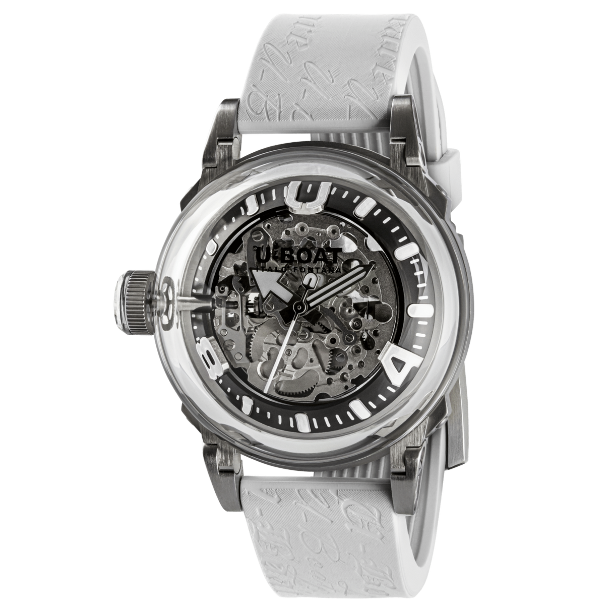 U-Boat Men's Watch 44mm U-65 Automatic White