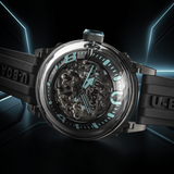 U-Boat Men’s Watch 44mm U-65 Automatic Skeleton Turquoise