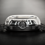 U-Boat Men's Watch 44mm U-65 Automatic Skeleton White