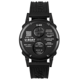 U-Boat Men's Watch 44mm U-65 Black Green