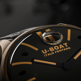 U-Boat Men’s Watch 40mm Darkmoon Vintage Oil Immersion Brown