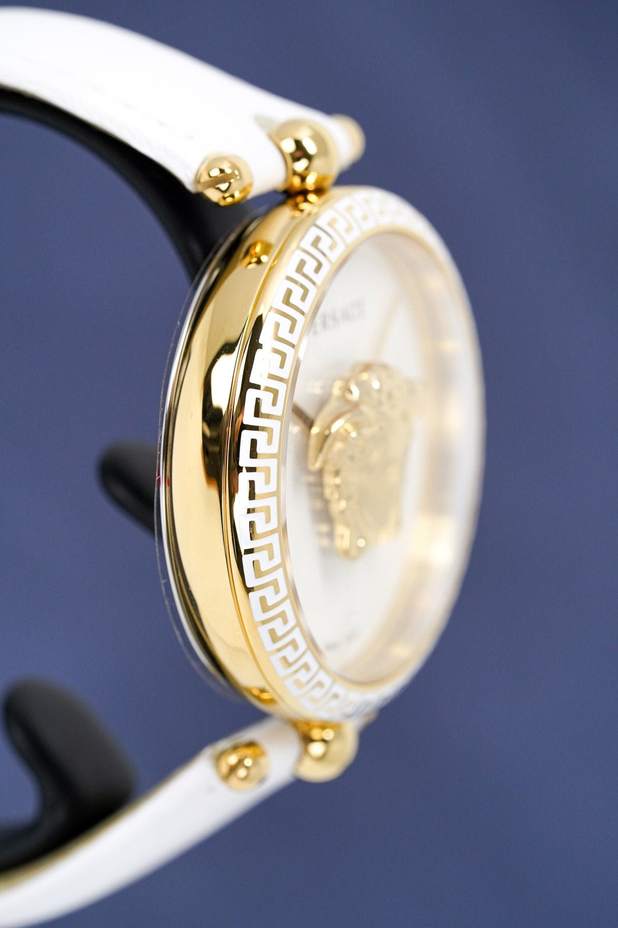 Versace Ladies Watch Palazzo Empire White Gold VECO02022 - Designer Watch Store