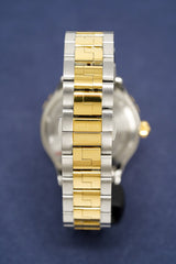 Versace Men's Watch Hellenyium GMT Two-Tone Blue V11060017 - Designer Watch Store