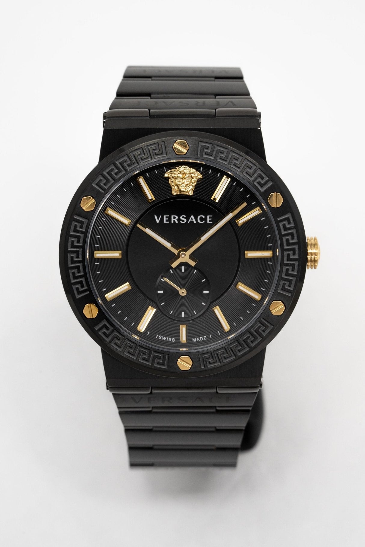 Versace Watch Greca Logo Black VEVI00620 - Designer Watch Store