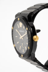 Versace Watch Greca Logo Black VEVI00620 - Designer Watch Store