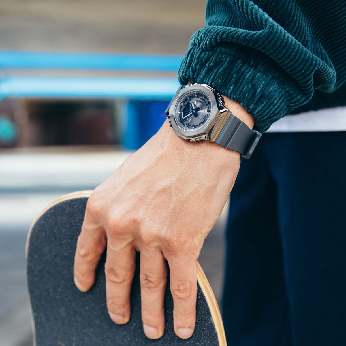 Watches - Casio G-Shock Men's Grey Watch GM-S2100B-8AER