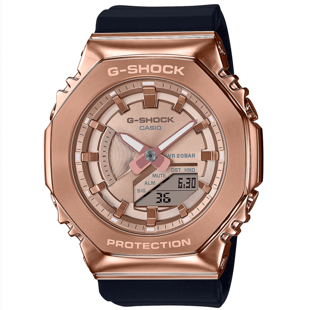 Watches - Casio G-Shock Men's Rose-Gold Watch GM-S2100PG-1A4ER