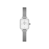 Daniel Wellington Quadro Mini Lumine Bezel Silver Watch DW00100732
