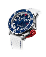 M2Z Men's Watch Diver 200 Blue/White 200-007B