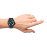 M2Z Men's Watch Diver 200 Plated Bracelet Teal 200-011X