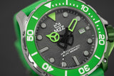 M2Z Men's Watch Diver 200 Green 200-001B