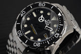 M2Z Men's Watch Diver 200 Bracelet Black 200-002X