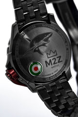 M2Z Men's Watch Diver 200 Plated Bracelet Grey 200-004X