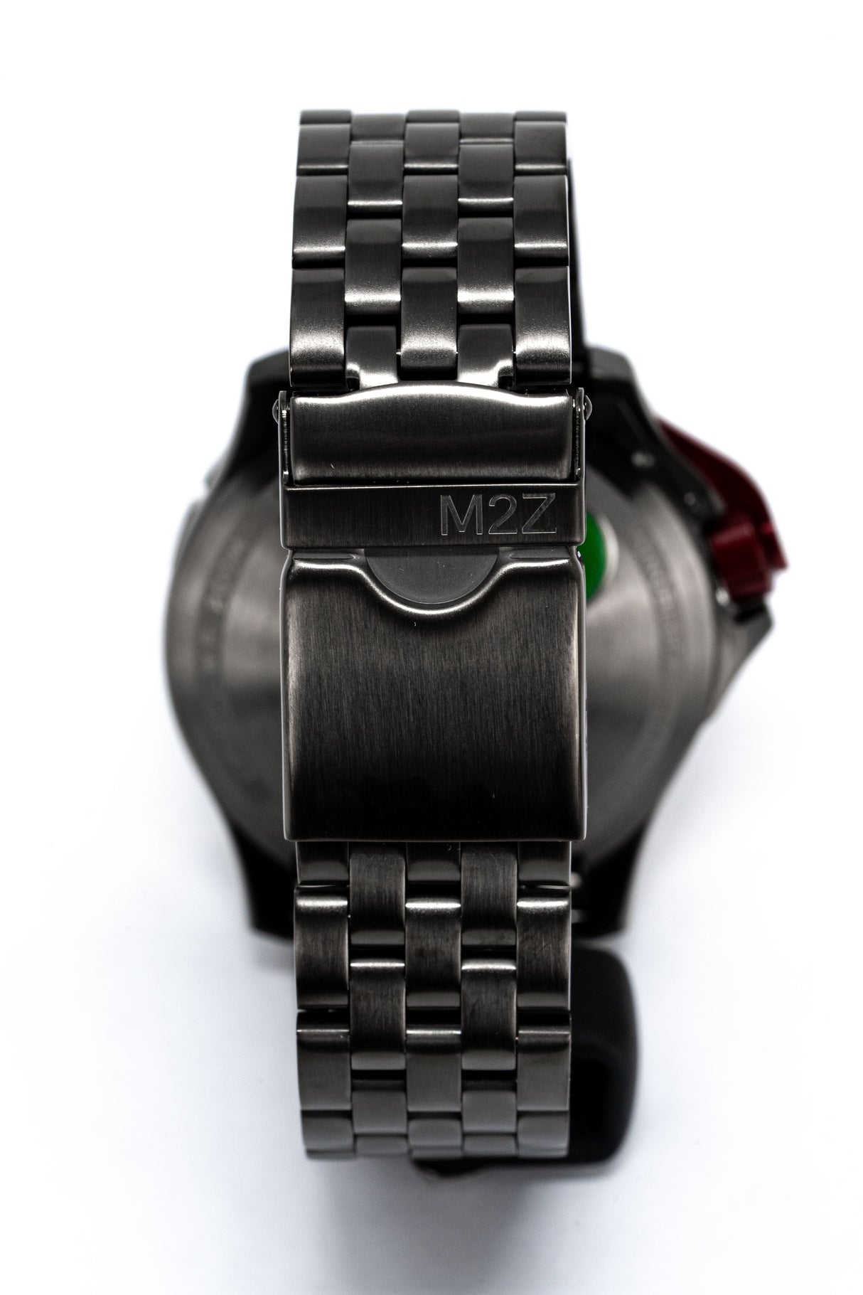 M2Z Men's Watch Diver 200 Plated Bracelet Black 200-005X