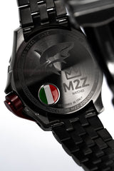 M2Z Men's Watch Diver 200 Plated Bracelet Black 200-005X