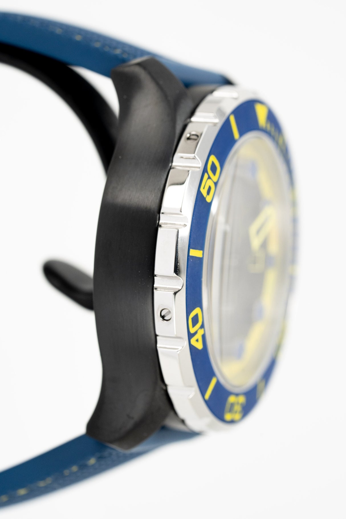 M2Z Men's Watch Diver 200 Blue/Yellow 200-006B