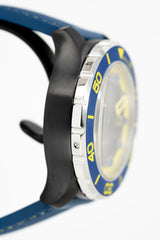 M2Z Men's Watch Diver 200 Blue/Yellow 200-006B