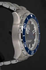 M2Z Men's Watch Diver 200 Bracelet Blue 200-007X
