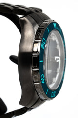 M2Z Men's Watch Diver 200 Plated Bracelet Teal 200-011X