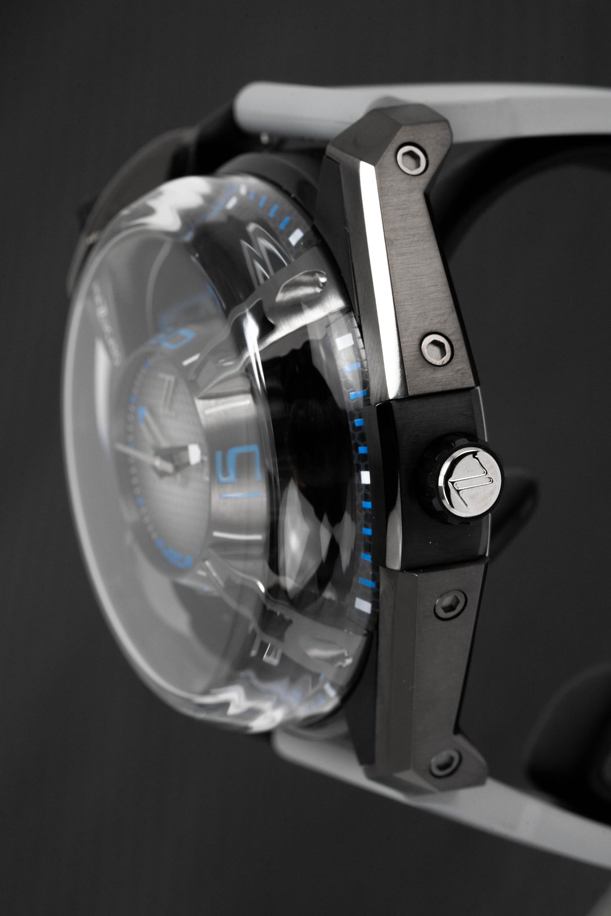 Mazzucato Watch Automatic LAX Limited Edition Dual Time 03-GY