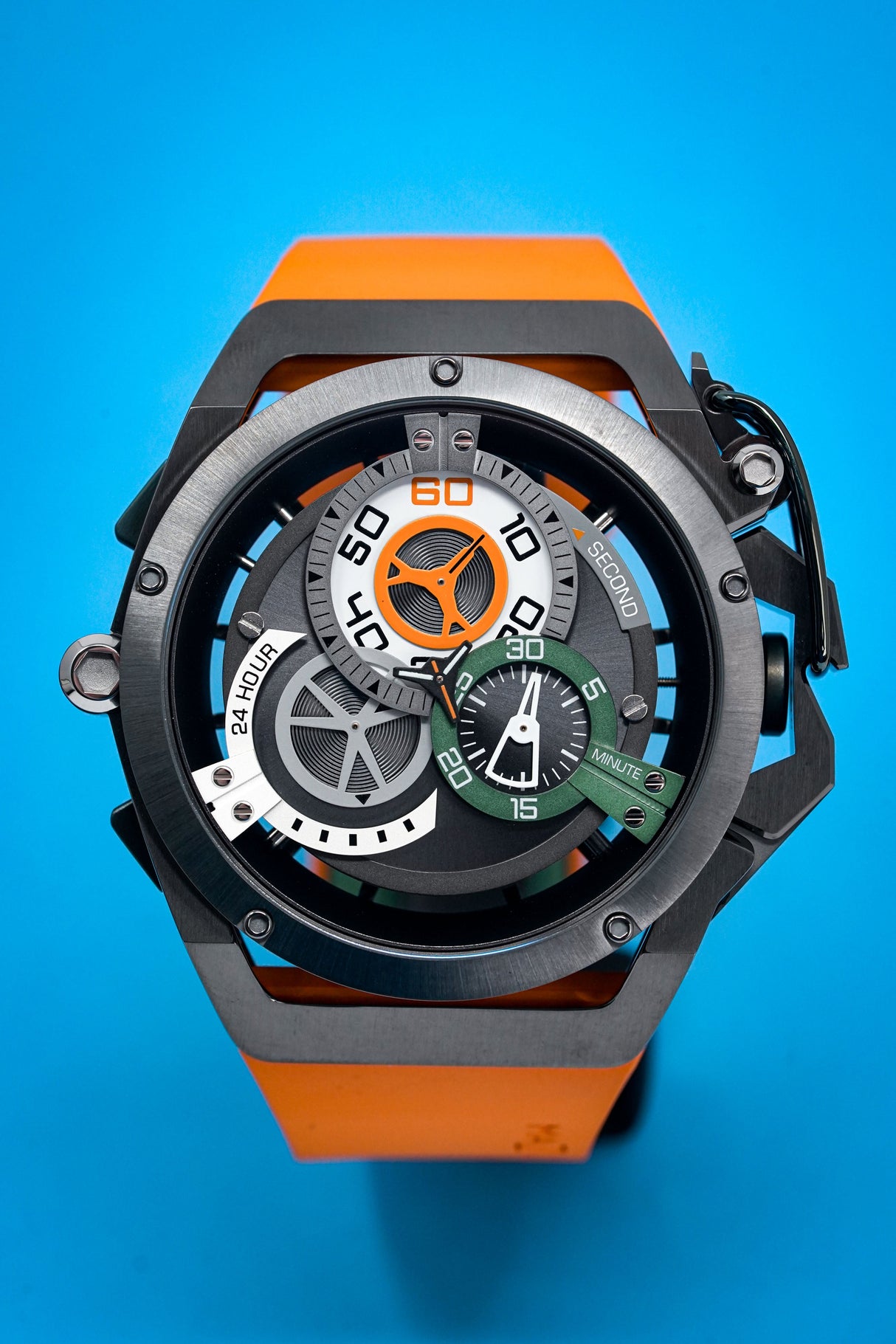 Mazzucato Reversible Watch RIM Orange RIM 05-OR5555