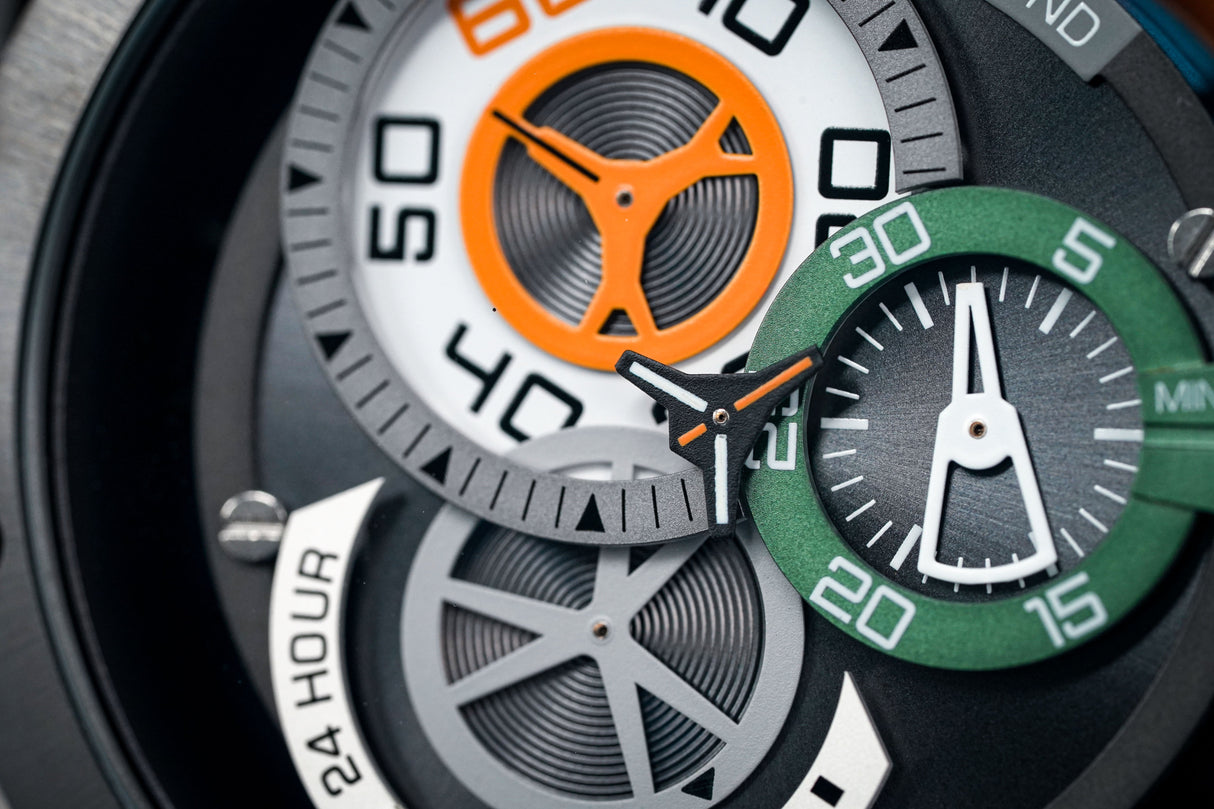 Mazzucato Reversible Watch RIM Orange RIM 05-OR5555