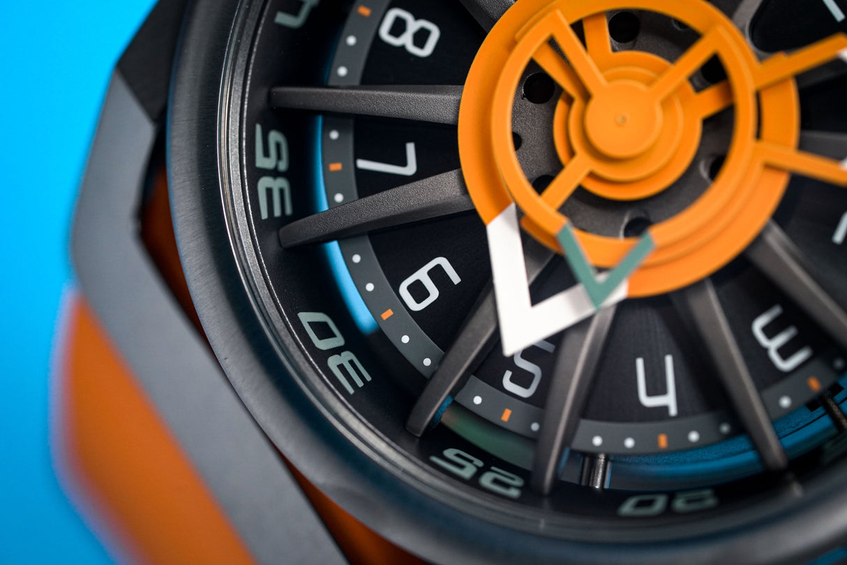 Mazzucato Reversible Watch RIM Orange RIM 05-OR5555