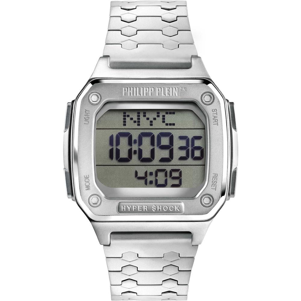 Philipp Plein Unisex Watch Hyper Shock Silver PWHAA0521