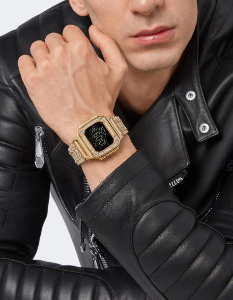 Philipp Plein Unisex Watch Hyper Shock Gold PWHAA1321
