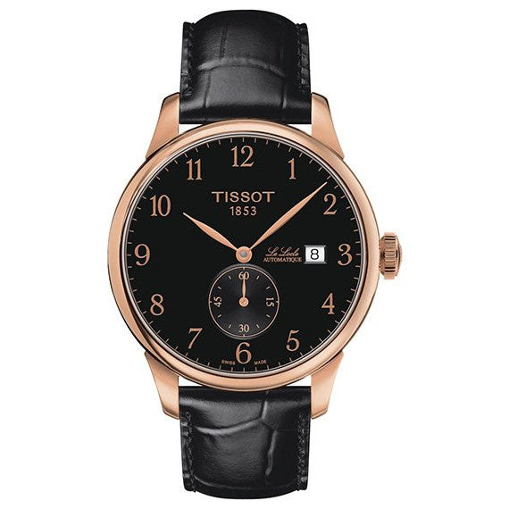 Tissot Men's Automatic Watch Le Locle Small Seconds Rose Gold T0064283605200