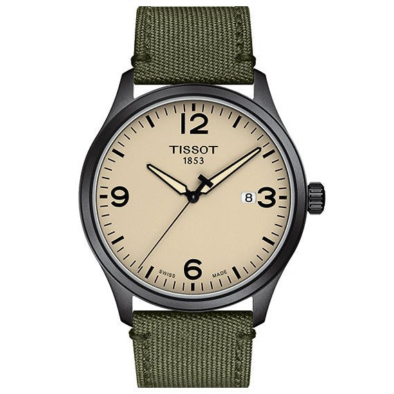 Tissot Watch Gent XL Cream/Green T1164103726700