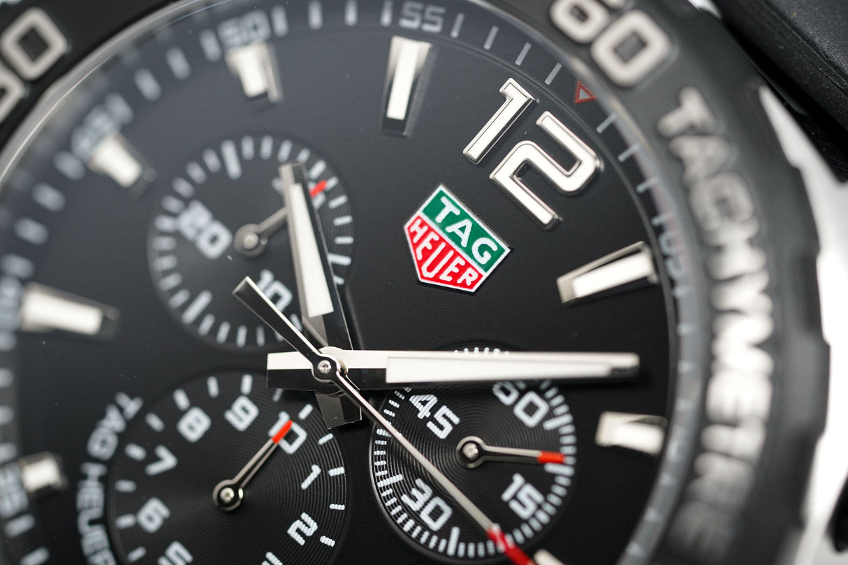 Tag Heuer Watch Formula 1 Chronograph Rubber CAZ1010.FT8024