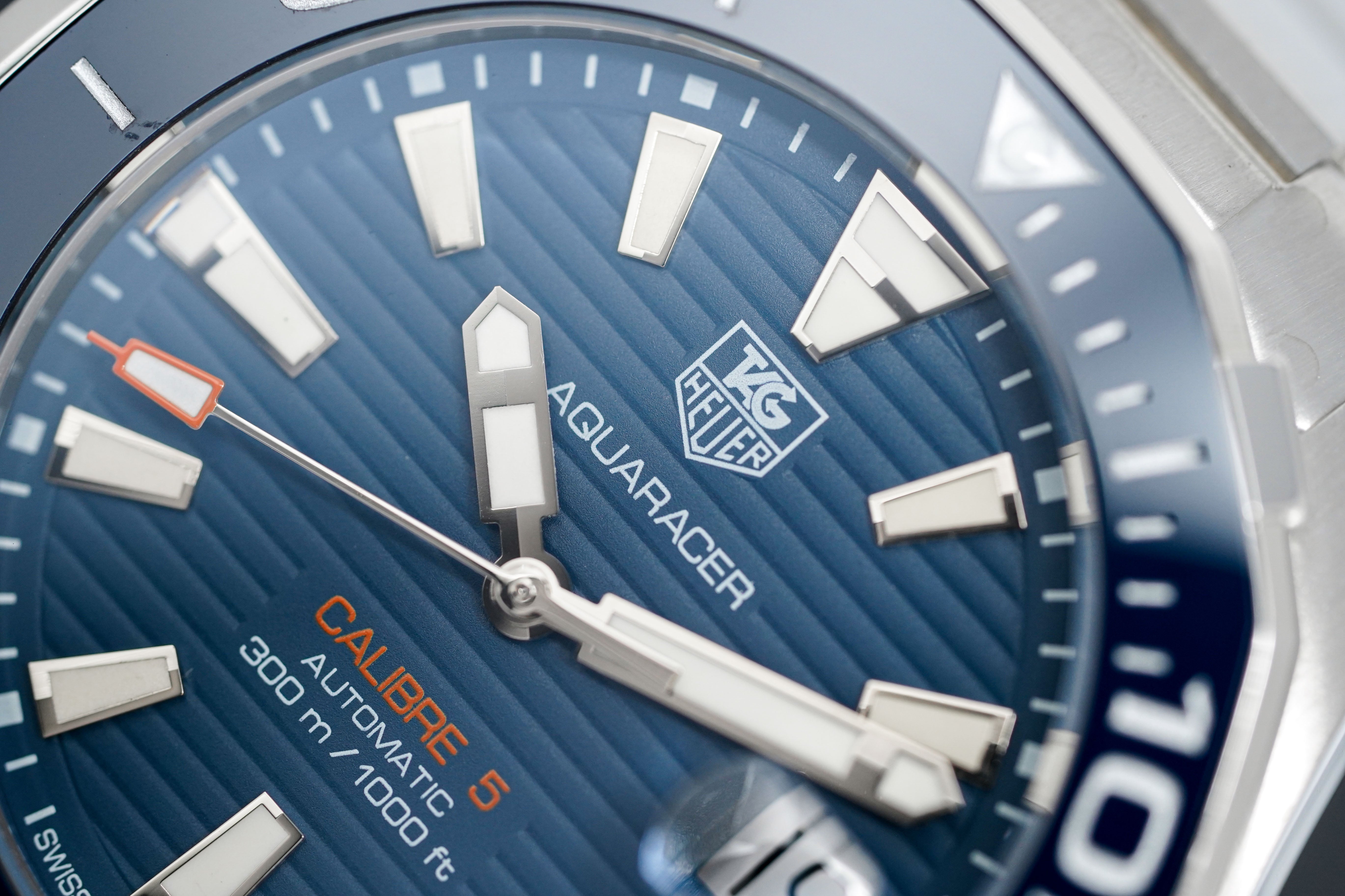 Tag heuer aquaracer blue 41mm hot sale