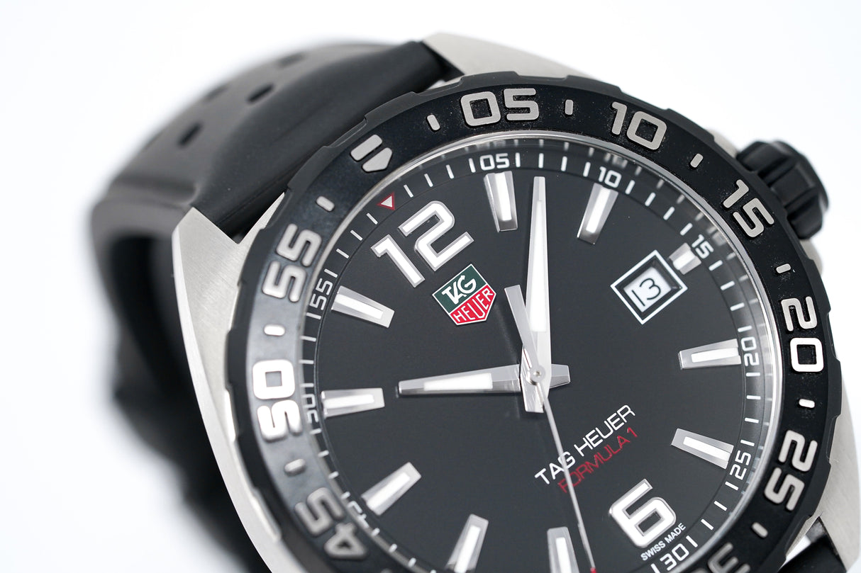Tag Heuer Watch Formula 1 Black Rubber WAZ1110.FT8023