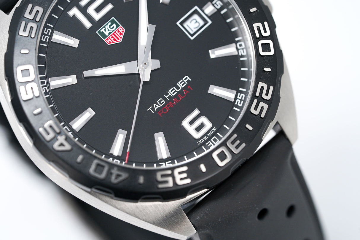 Tag Heuer Watch Formula 1 Black Rubber WAZ1110.FT8023