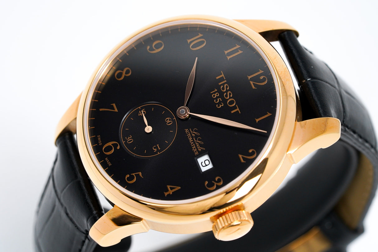 Tissot Men's Automatic Watch Le Locle Small Seconds Rose Gold T0064283605200