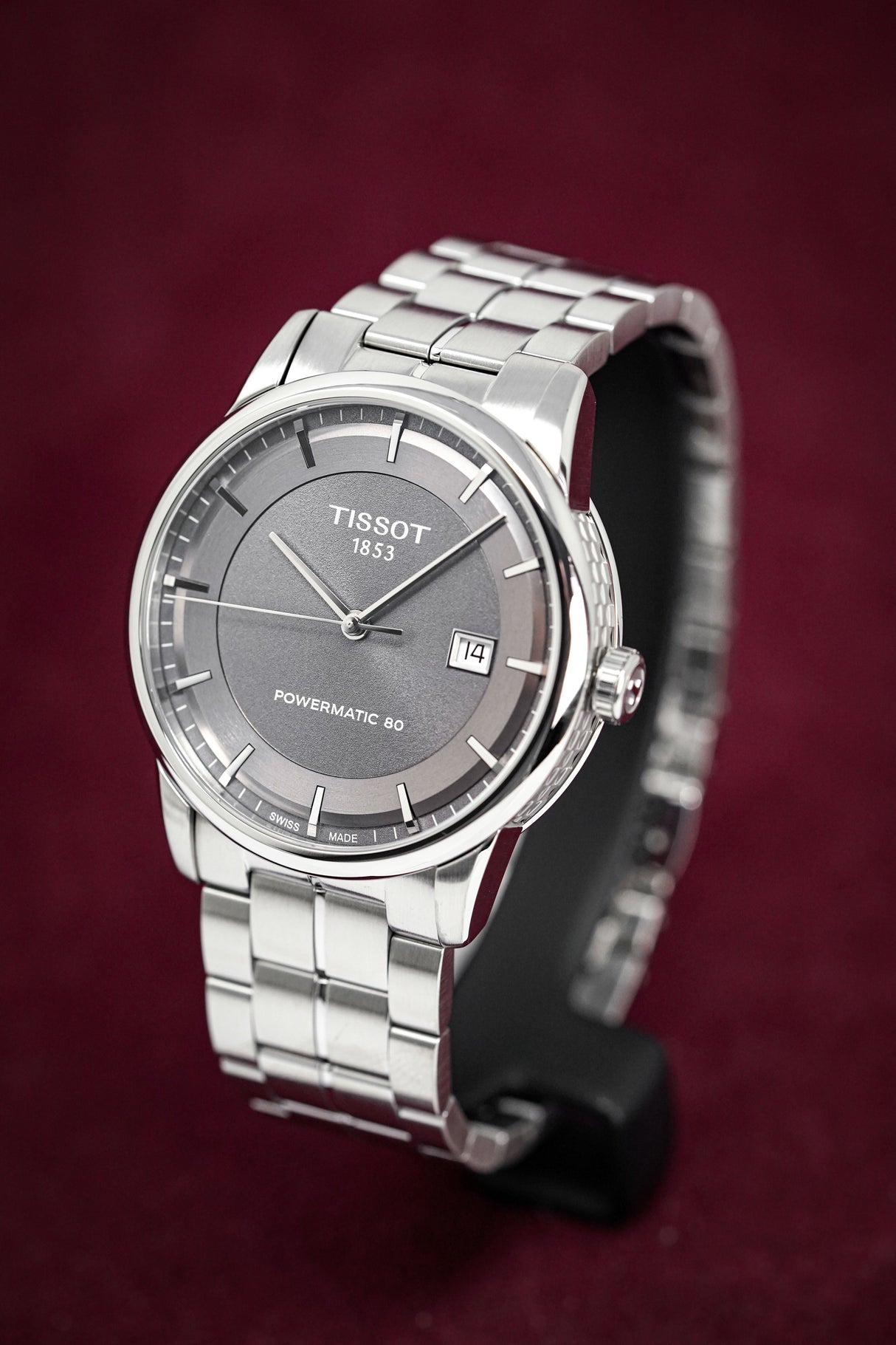 Tissot Men's Automatic Powermatic 80 Anthracite T0864071106100