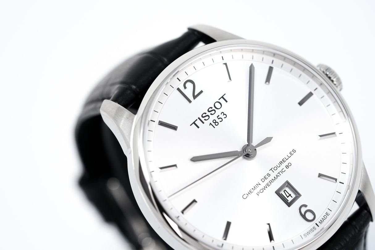 Tissot Men's Automatic Watch Chemin Des Tourelles Black T0994071603700