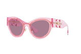 Versace Women's Sunglasses Cat Eye Transparent Pink VE2234125284